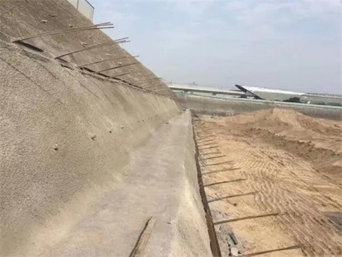 隆阳河道边坡加固